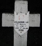 J�zef Grzelak, upami�tniony na imiennej tablicy epitafijnej na cmentarzu wojennym w Sochaczewie - Trojanowie, Al. 600-lecia. Stan z 2005 r.