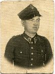 Jan Galle jako strzelec 57 pu�ku piechoty w Poznaniu, 1938/1939 (fot. ze zb. rodzinnych).