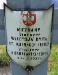 Henryk Bakalarski, upami�tniony na imiennej tablicy epitafijnej na kwaterze wojennej na cmentarzu rzymskokatolickim w Rybnie. Stan z 2005r.