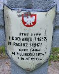 Marian Zieli�ski, upami�tniony na imiennej tablicy epitafijnej na kwaterze wojennej na cmentarzu rzymskokatolickim w Rybnie. Stan z 2005r.
