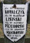 Kazimierz Piechorski, upami�tniony na imiennej tablicy epitafijnej na wydzielonej kwaterze na cmentarzu rzymskokatolickim w Juliopolu.