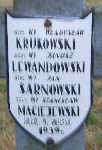 Stanis�aw Maciejewski, upami�tniony na imiennej tablicy epitafijnej na wydzielonej kwaterze na cmentarzu rzymskokatolickim w Juliopolu.