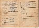 Ksi��eczka wojskowa Franciszka Stanis�awa Pilarskiego, s. 4-5 (dok. z archiwum rodzinnego).