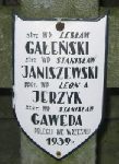 Leon Augustyn Jerzyk, upami�tniony na imiennej tablicy epitafijnej w obr�bie kwatery wojennej na cmentarzu parafialnym w Juliopolu.