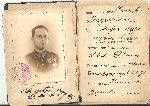 Legitymacja Osobista Nr9/34/295 Szko�y Podchor��ych Piechoty wydana 18.XII.1934r. w Warszawie.