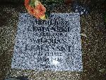 Wirgiliusz Lema�ski upami�tniony na imiennej tablicy epitafijnej na grobie rodzinnym na Cmentarzu Komunalnym we W�oc�awku, al. Chopina (fot. udost�pni�: Rafa� Michalak).