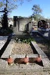 Gr�b Jana Liberka zamordowanego w �ladowie na cmentarzu parafialnym w Kamionie.
