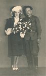 Maria i Ludwik Garsztkowie - zdj�cie �lubne, sierpie� 1939 r. (fot. ze zb. rodzinnych).