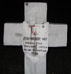 Franciszek Dudziak, upami�tniony na imiennej tablicy epitafijnej na cmentarzu wojennym w Sochaczewie - Trojanowie, Al. 600-lecia. Stan z 2005 r.