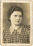 Maria Kaczy�ska, narzeczona Tadeusza Kalinowskiego (fot. ze zb. rodzinnych).