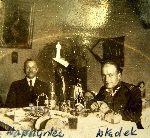 Wac�aw  z  ojcem  w  1938r. w  Legionowie  