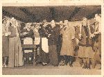 W oflagu dzia�a� teatr .Na zdj�ciu fragment sztuki "Spadkobierca" odegrany przez zesp� dramatyczny obozu je�c�w Oflag IIE w maju 1943 r w Neubrandenburgu