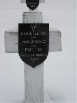 Franciszek Matulewicz upami�tniony na imiennej tabliczce epitafijnej na jednej z mogi� zbiorowych cmentarza wojennego w Sochaczewie - Trojanowie, Al. 600-lecia. Stan z dn. 08. 12. 2010 r. (fot. Romualda Ryba).