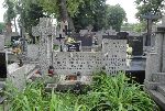 Gr�b rodzinny - miejsce poch�wku Stanis�awa Ochalskiego, cm. par. Sochaczew, ul. Traugutta. Stan z dn. 26. 07. 2011 r. (fot. M. Prengowski).