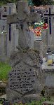 Miejsce spoczynku Stefana Ogo�czyk-Wysockiego - monument z tablic� epitafijn�.  
- Cmentarz Katedralny w �owiczu. 
Foto: Z. Adamas 