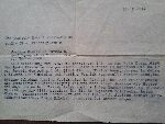 Pismo urz�du miejskiego w D�rnholz do Prezydium Niemieckiego Czerwonego Krzy�a w Berlinie z 11 grudnia 1942 r. ws. depozytu zabezpieczonego w trakcie ekshumacji poleg�ego Leona Wasiaka, a znajduj�cego si� w Biurze Informacyjnym Polskiego Czerwonego Krzy�a w Warszawie (dok. ze zb. rodzinnych).