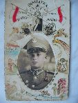 Pami�tka zasadniczej s�u�by wojskowej W�adys�awa Koz�owskiego w 77 pu�ku piechoty w Lidzie (fot. ze zb. rodzinnych).