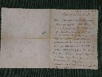 List narzeczonej Tadeusza Kalinowskiego, Marii Kaczy�skiej, zawiadamiaj�cy jego rodzic�w o �mierci syna, Kutno, 20.11.1939, s. 1 (archiwum rodzinne; fot. Arkadiusz Krzyczmonik).