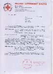 Pismo z Biura Informacji i Poszukiwa� Polskiego Czerwonego Krzy�a z dn. 4 stycznia 2010 r. ws. poszukiwa� mogi�y Franciszka Jurka (dok. ze zb. rodzinnych).