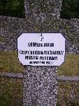 Jakub Gorman upami�tniony na imiennej tablicy epitafijnej na mogile zbiorowej na cm. wojennym w Rydwanie. Stan z dn. 31.08.2012 r. (fot. B�a�ej Kucharski).
