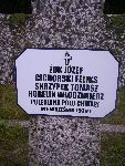 J�zef �uk upami�tniony na imiennej tablicy epitafijnej na mogile zbiorowej na cm. wojennym w Rydwanie. Stan z dn. 31.08.2012 r. (fot. B�a�ej Kucharski).
