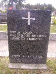 Strz. Jan Szajda upami�tniony na imiennej tablicy epitafijnej na mogile zbiorowej w obr�bie kwatery wojennej �o�nierzy Wojska Polskiego na cm. parafii rzymskokatolickiej pw. �w. Macieja Aposto�a i �w. Ma�gorzaty w Bednarach. Stan z dn. 06.09.2012 r. (fot. B�a�ej Kucharski).
