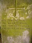 Strz. Franciszek Bartosiak upami�tniony na imiennej tablicy epitafijnej na mogile zbiorowej na cm. wojennym w Kompinie. Stan z dn. 15.09.2012 r. (fot. B�a�ej Kucharski).