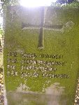 Strz. Roman Manowski (Minowski) upami�tniony na imiennej tablicy epitafijnej na mogile zbiorowej na cm. wojennym w Kompinie. Stan z dn. 15.09.2012 r. (fot. B�a�ej Kucharski).
