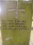 Strz. Jakub Inkowski upami�tniony na imiennej tablicy epitafijnej na mogile zbiorowej na cm. wojennym w Kompinie. Stan z dn. 15.09.2012 r. (fot. B�a�ej Kucharski).