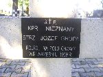 Strz. J�zef Grupa upami�tniony na imiennej tablicy epitafijnej na mogile zbiorowej w obr�bie kwatery wojennej �o�nierzy Wojska Polskiego na cm. parafii rzymskokatolickiej pw. �w. Wawrzy�ca w Kocierzewie P�d. Stan z dn. 22.09.2012 r. (fot. B�a�ej Kucharski).
