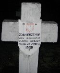 W�adys�aw Konieczny, upami�tniony na imiennej tablicy epitafijnej na cmentarzu wojennym w Sochaczewie - Trojanowie, Al. 600-lecia. Stan z 2005 r.