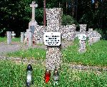 gr�b Stanis�awa Kowalskiego, cmentarz wojskowy w Rydwanie 2009 r.