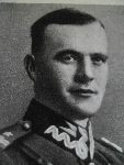 Leon Strzelecki jako major Wojska Polskiego (fot. za: Bauer P., Polak B., Armia "Pozna�" 1939, Pozna� 1987).
