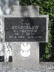 Strz. Stanis�aw Klimczak upami�tniony na imiennej tablicy epitafijnej na mogile zbiorowej w obr�bie kwatery wojennej �o�nierzy Wojska Polskiego na cmentarzu parafialnym w Woli Cyrusowej. Stan z dn. 21.09.2013r. (fot. B�a�ej Kucharski).