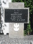 Strz. Wac�aw Polasa upami�tniony na imiennej tablicy epitafijnej na mogile zbiorowej w obr�bie kwatery wojennej �o�nierzy Wojska Polskiego na cmentarzu parafialnym w Woli Cyrusowej. Stan z dn. 21.09.2013r. (fot. B�a�ej Kucharski).