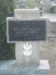 Strz. Franciszek Walaszek upami�tniony na imiennej tablicy epitafijnej na mogile zbiorowej w obr�bie kwatery wojennej �o�nierzy Wojska Polskiego na cmentarzu parafialnym w Woli Cyrusowej. Stan z dn. 21.09.2013r. (fot. B�a�ej Kucharski).