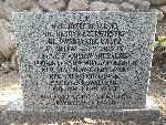 Ppor. Jan Kowalczyk upami�tniony na imiennej tablicy epitafijnej na mogile zbiorowej w obr�bie kwatery wojennej �o�nierzy Wojska Polskiego na cm. parafii rzymskokatolickiej pw. Nawiedzenia Naj�wi�tszej Marii Panny i �w. J�zefa w Bielawach.                                        Stan z dn. 14.09.2014 r. (fot. B�a�ej Kucharski). 
