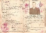 Dow�d osobisty Wiktora Nowaka wydany 27 maja 1936 r. przez Zarz�d Gminny w Jab�onnej, pow. Wolsztyn (dok. ze zb. rodzinnych).