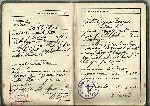 Wyci�g z aktu zawartego zwi�zku ma��e�skiego Feliksa Chy�y z Gertrud� Jadwig� Fiugajsk� (dok. ze zb. rodzinnych). 