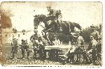 �o�nierze 9 Pu�ku U�an�w Ma�opolskich w Trembowli, m.in. por. Karol Czechowski (na koniu), przed 1939 r. (fot. ze zb. rodzinnych).