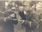 Ppor. Edward Lankamer w czasie s�u�by w 4 Pu�ku Artylerii Lekkiej w Inowroc�awiu, 1938/1939 r. (fot. ze zb. rodzinnych).