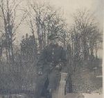 Ppor. Edward Lankamer w czasie s�u�by w 4 Pu�ku Artylerii Lekkiej w Inowroc�awiu, 1938/1939 r. (fot. ze zb. rodzinnych).