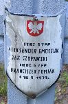 Jan Szyperski (Szypawski), upami�tniony na imiennej tablicy epitafijnej na kwaterze wojennej na cmentarzu rzymskokatolickim w Rybnie. Stan z 2005r.