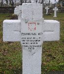 Stanis�aw Bia�ocki (Bia�ecki), upami�tniony na imiennej tablicy epitafijnej na cmentarzu wojennym w Sochaczewie - Trojanowie, Al. 600-lecia. Stan z 2005 r.
