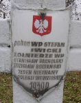 Aleksander (Stanis�aw) Pacholski, upami�tniony na imiennej tablicy epitafijnej na cmentarzu wojennym w Sochaczewie - Trojanowie, Al. 600-lecia. Stan z 2005 r.