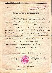 �wiadectwo dojrza�o�ci Mieczys�awa Schabowskiego wydane 16 wrze�nia 1925 r. w Pa�stwowym Gimnazjum im. Hetmana Stanis�awa ��kiewskiego w ��kwi (dok. ze zb. rodzinnych).