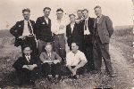 Tomasz Jab�o�ski w gronie znajomych (fot. ze zb. rodzinnych).