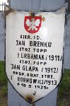 Ignacy Urbaniak, upami�tniony na imiennej tablicy epitafijnej na kwaterze wojennej na cmentarzu rzymskokatolickim w Rybnie. Stan z 2005r.