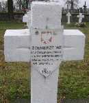 Hanryk Andrasiewicz (Andraszkiewicz), upami�tniony na imiennej tablicy epitafijnej na cmentarzu wojennym w Sochaczewie - Trojanowie, Al. 600-lecia. Stan z 2005 r.