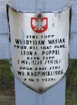 Zygmunt Maliszak, upami�tniony na imiennej tablicy epitafijnej na kwaterze wojennej na cmentarzu rzymskokatolickim w Rybnie. Stan z 2005r.